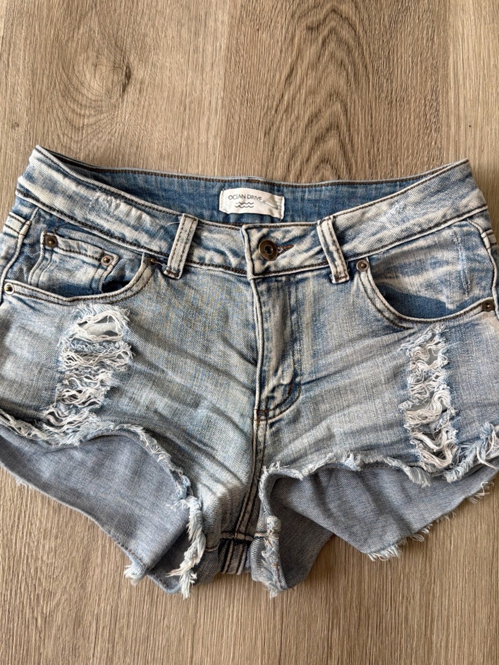 Ocean Drive Denim Shorts